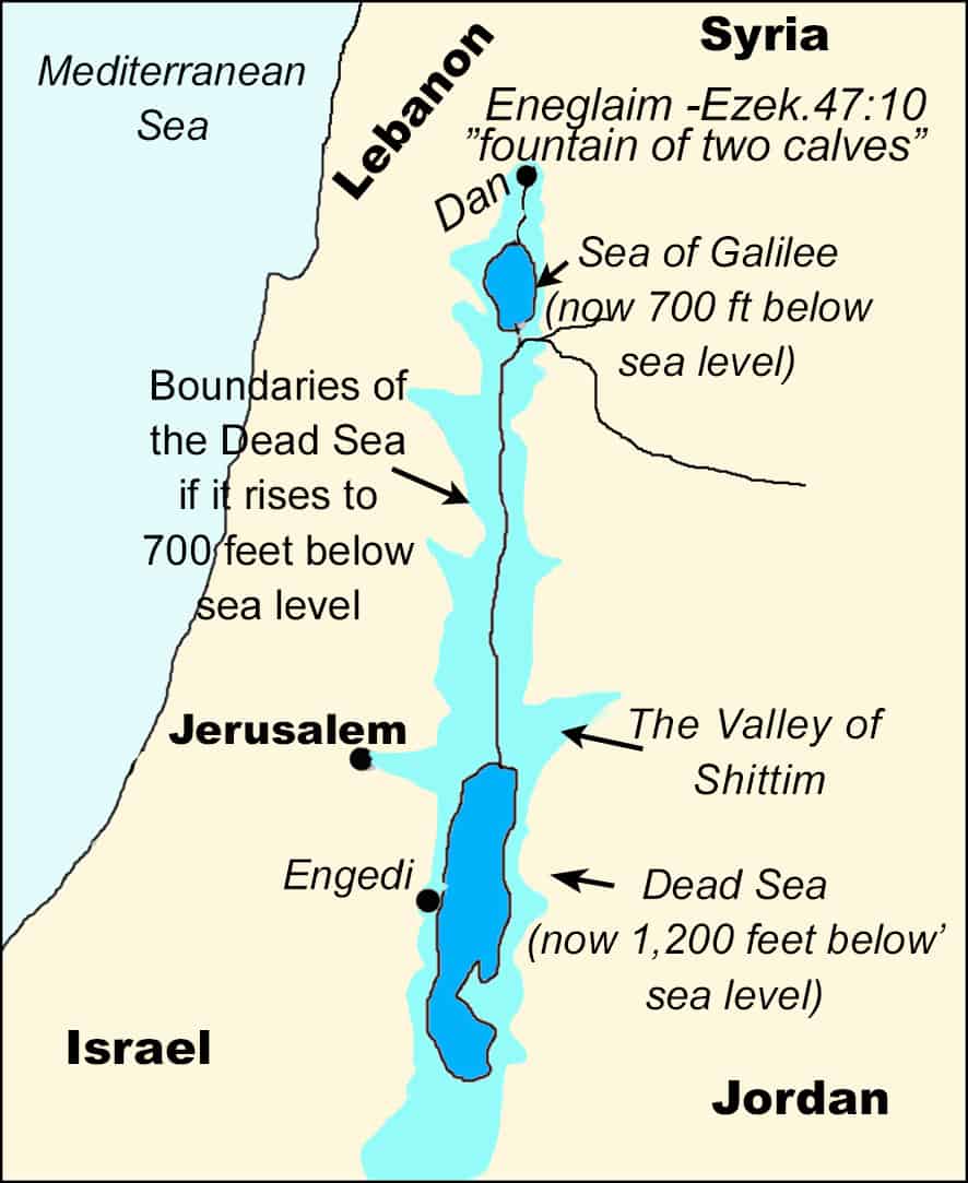 The Dead Sea to Be Blessed